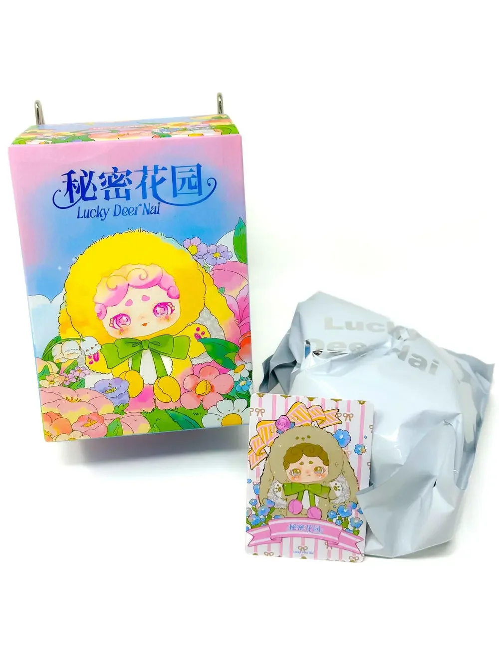 Lucky Deer Nai Secret Garden Chunshan Plush Bunny Confirmed Blind Box Keychain